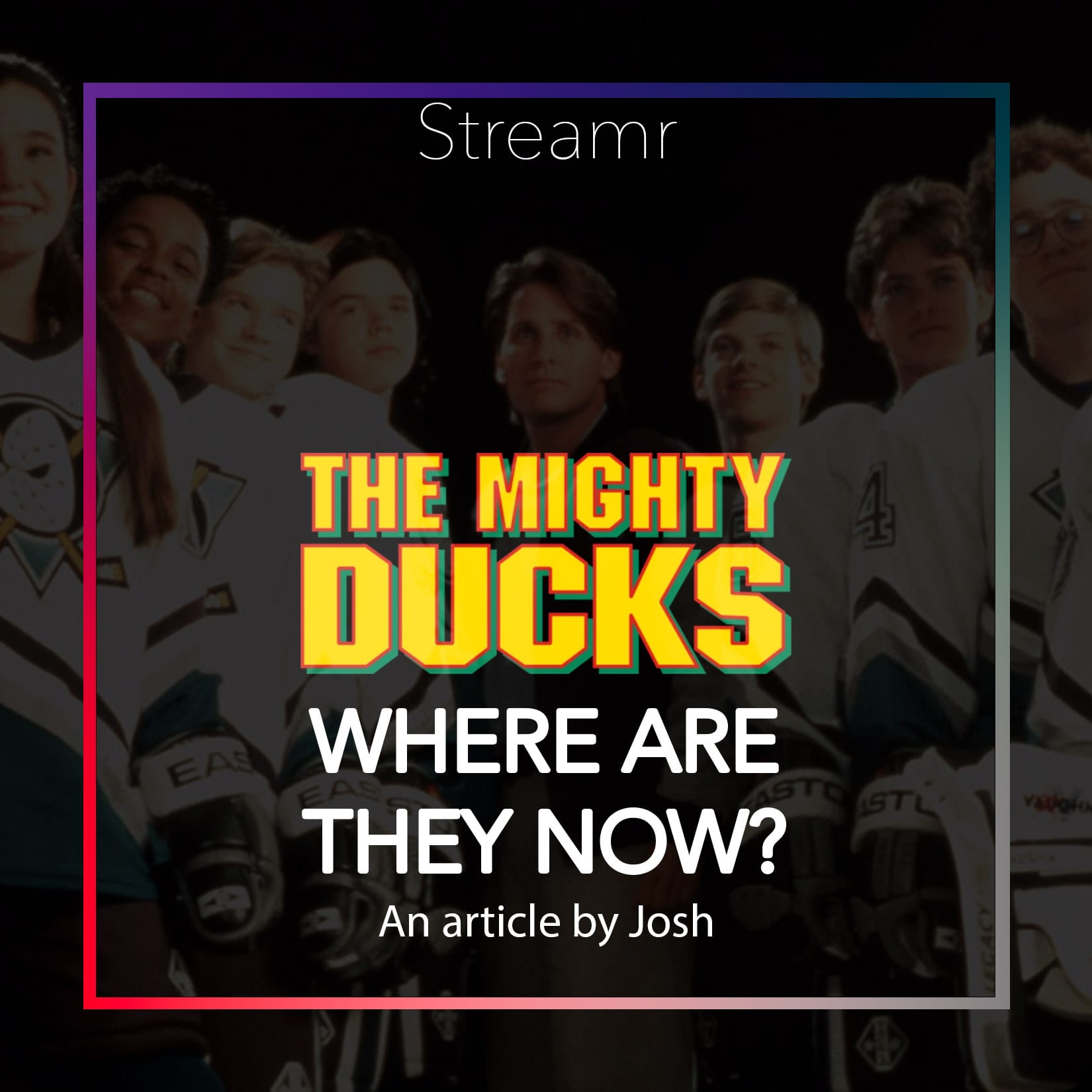 Mighty Ducks: Emilio Estevez on missing Kenan Thompson, Joshua Jackson