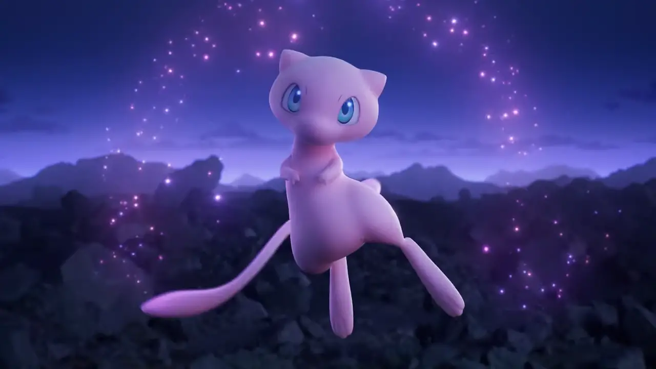 Check out this transparent Pokémon Mew PNG image